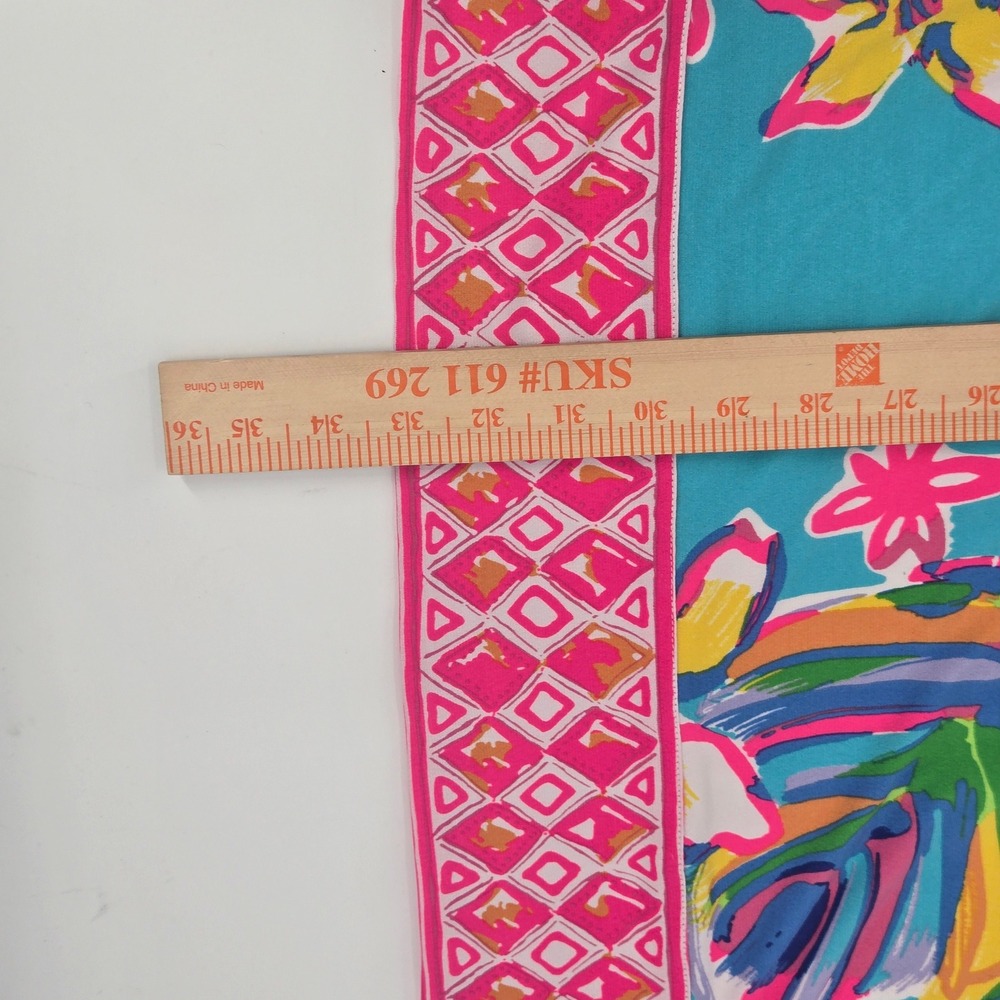 Lilly Pulitzer Fairfield Dress Sea Blue Summer Haze Engineered Women's Small EUC - Picture 12 of 13
